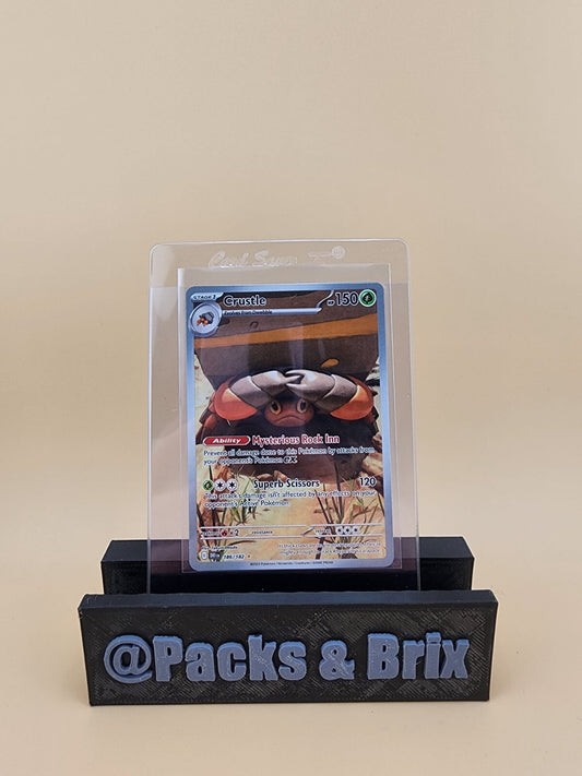 Crustle 186/182 Sv10: Destined Rivals Holo Near Mint (NM)