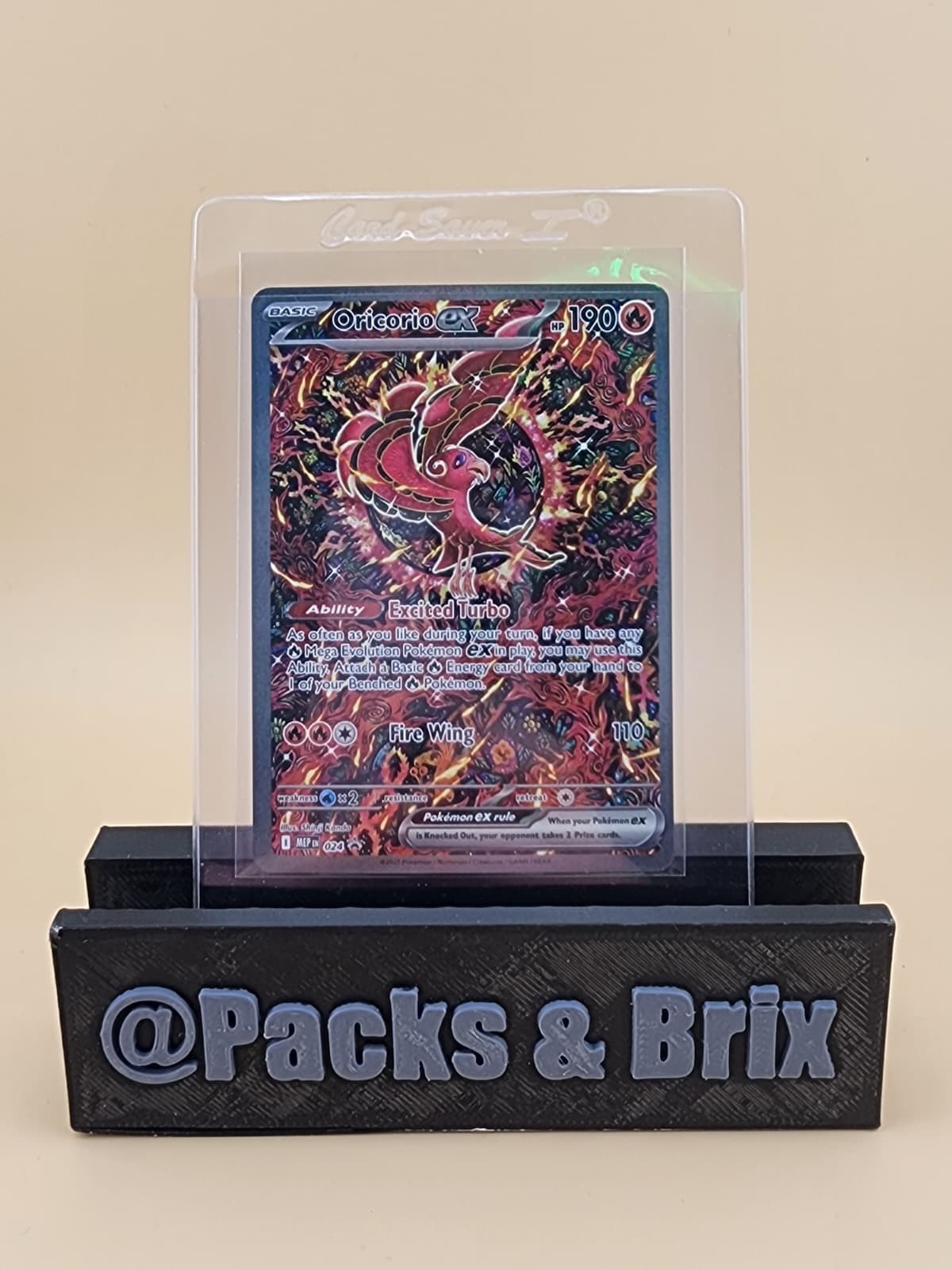 Oricorio ex 024 Me: Mega Evolution Promo Holo Near Mint (NM)