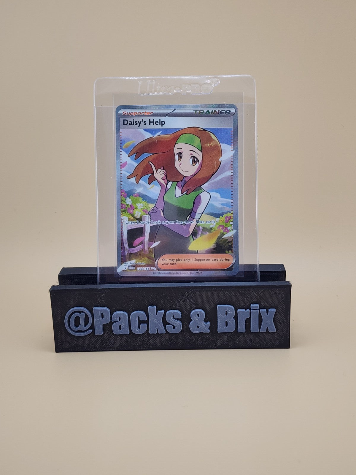 Daisy's Help 195/165 SV: Scarlet & Violet 151 Ultra Rare