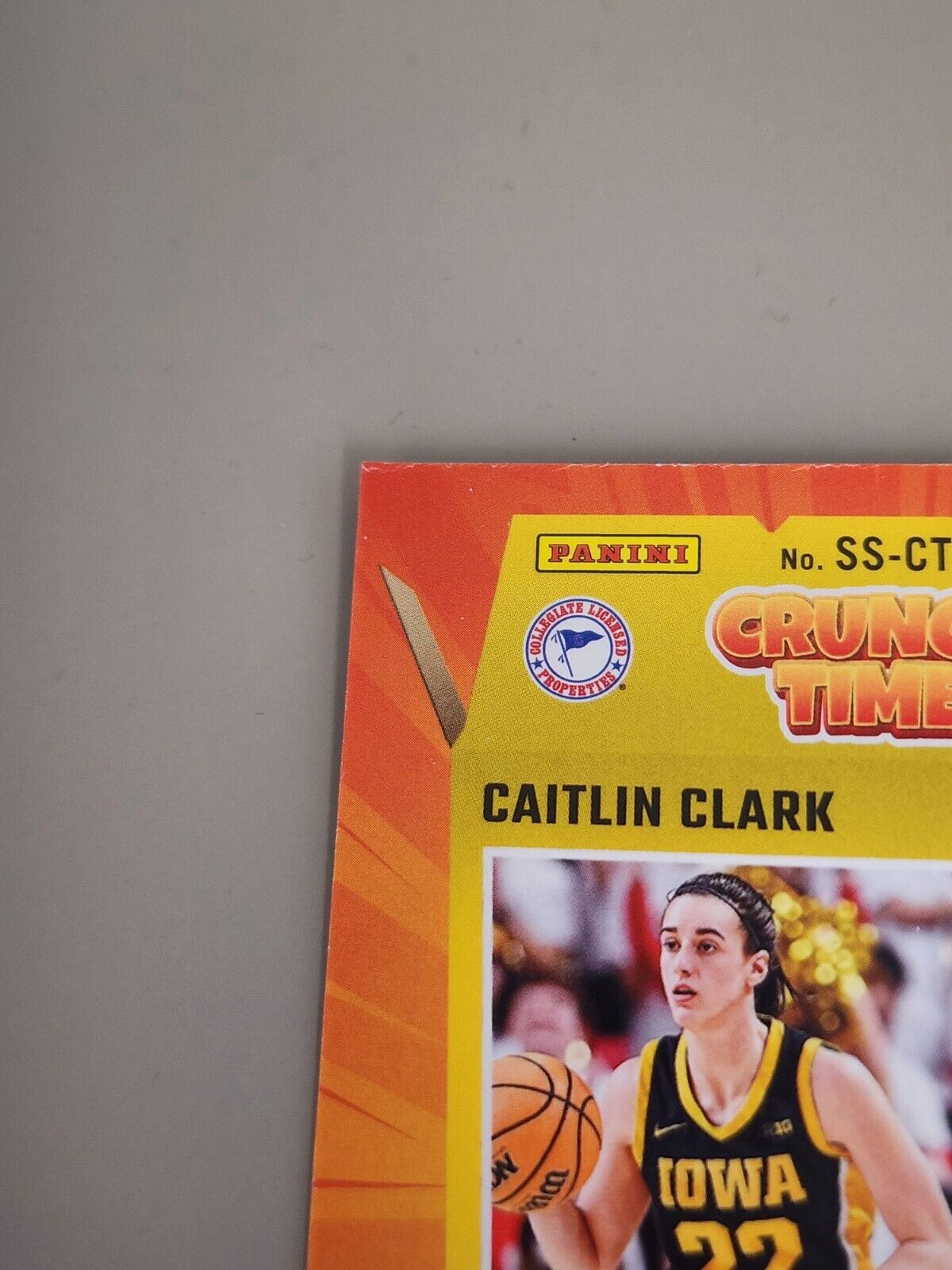 2024 Panini Donruss Crunch Time Caitlin Clark Collection #SS-CT1 Iowa Hawkeyes