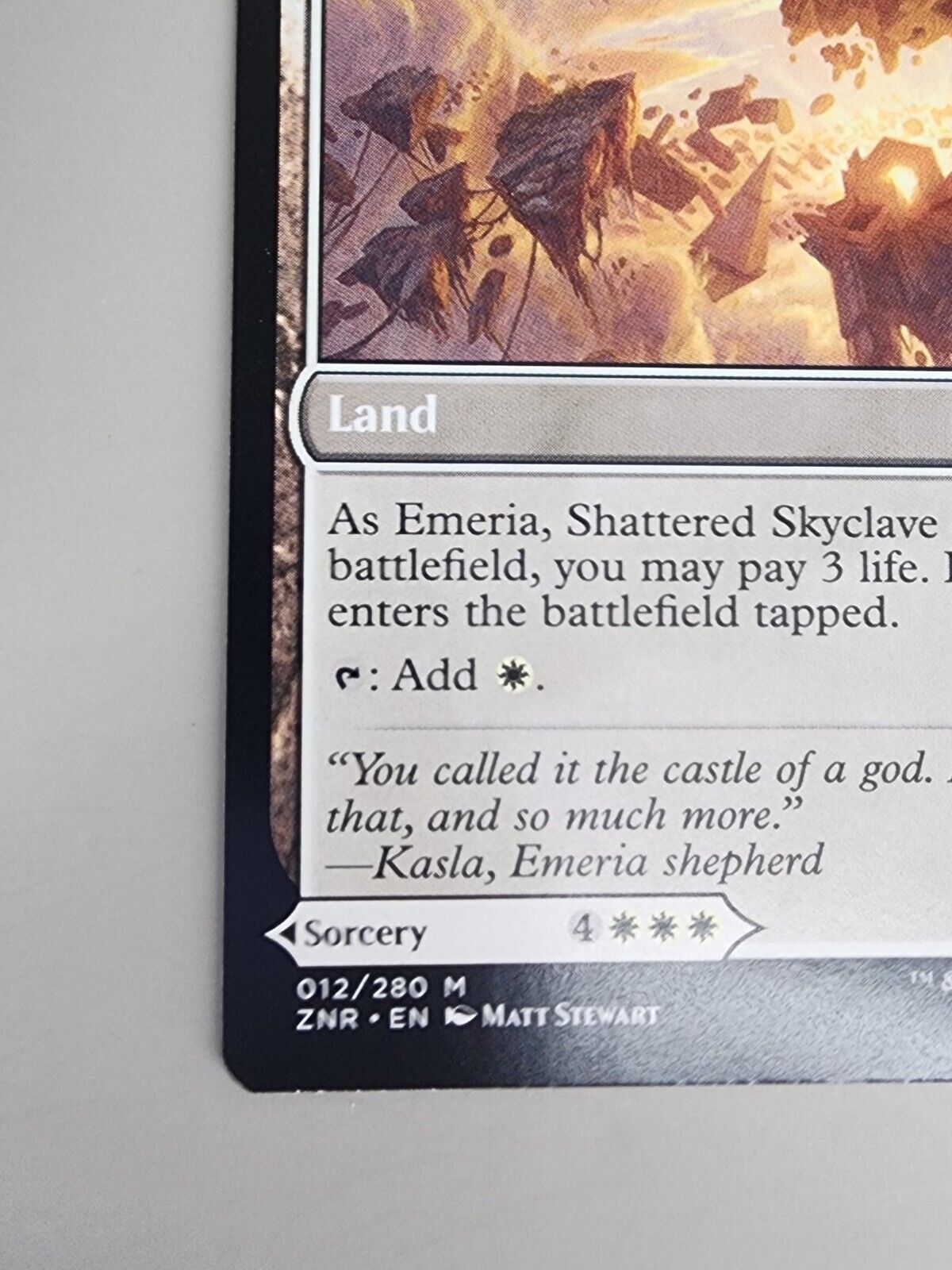 MTG Emeria's Call   Emeria, Shattered Skyclave Zendikar Rising 012/280...