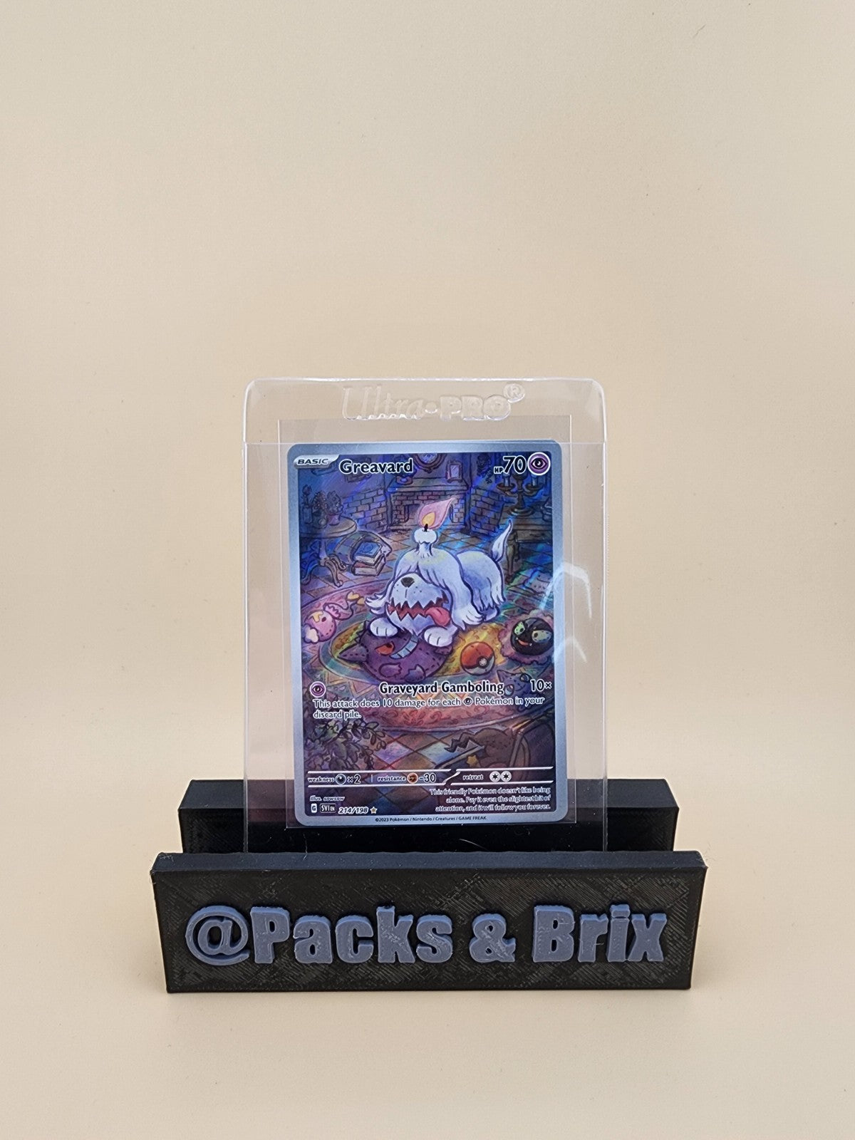 Greavard 214/198 Sv01: Scarlet & Violet Base Set Holo