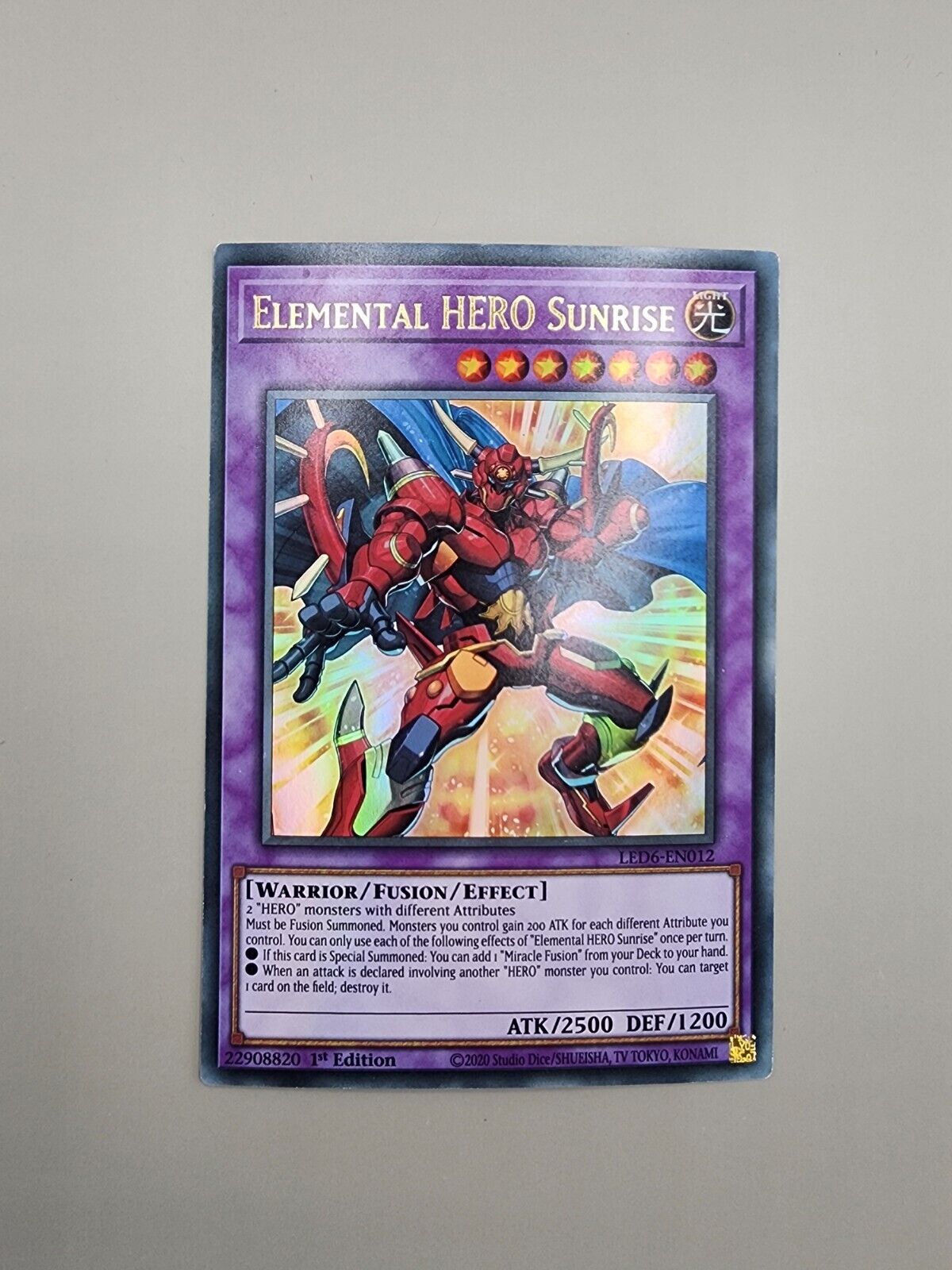 Yu-Gi-Oh! TCG Elemental HERO Sunrise Legendary Duelists: Season 3 LDS3-EN104...