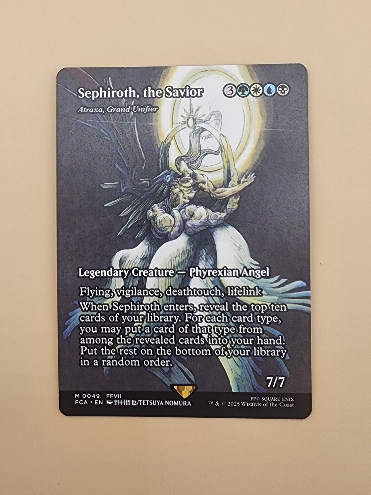 Sephiroth, the Savior - Atraxa, Grand Unifier (Showcase) Final Fantasy: Through