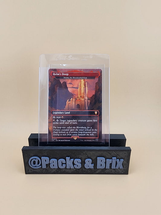 Helm's Deep - Shinka, the Bloodsoaked Keep - Borderless - MTG - LP