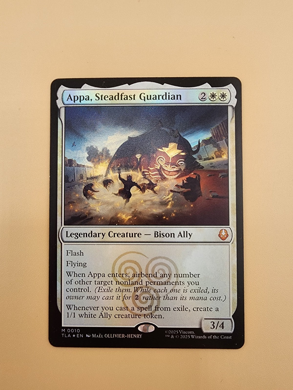 Appa, Steadfast Guardian Avatar: The Last Airbender Foil