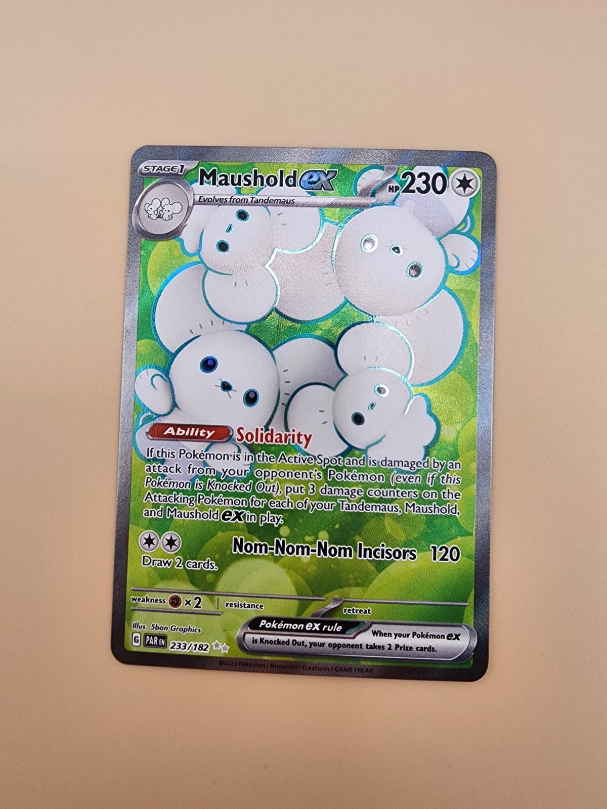 Maushold ex 233/182 Sv04: Paradox Rift Holo NM