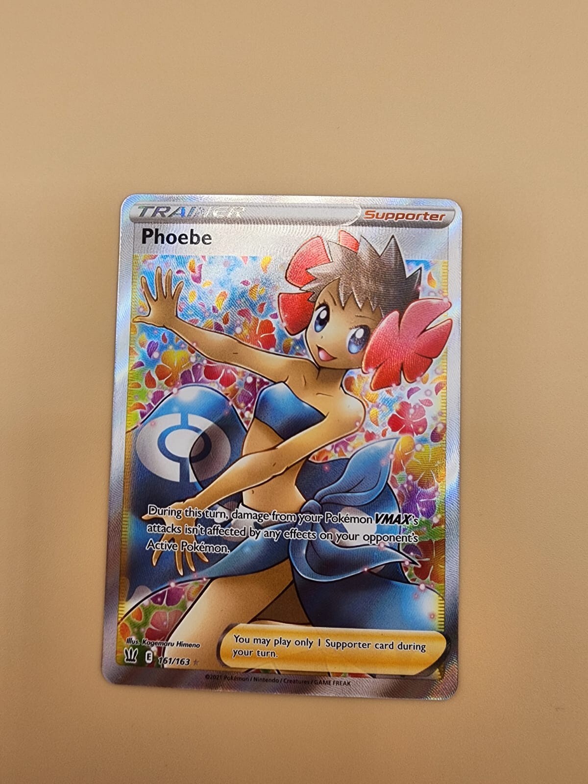NM Phoebe (Full Art) 161/163 Battle Styles