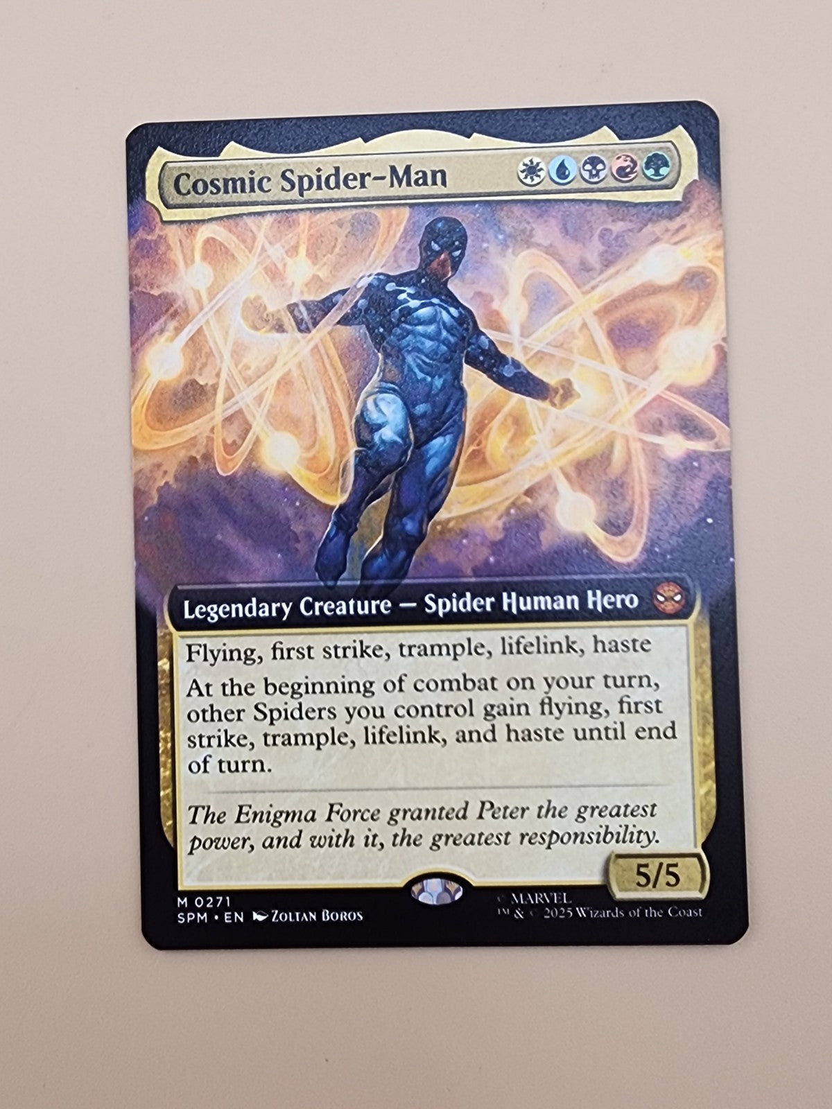 Cosmic Spider-Man (Extended Art) Marvel's Spider-Man Regular