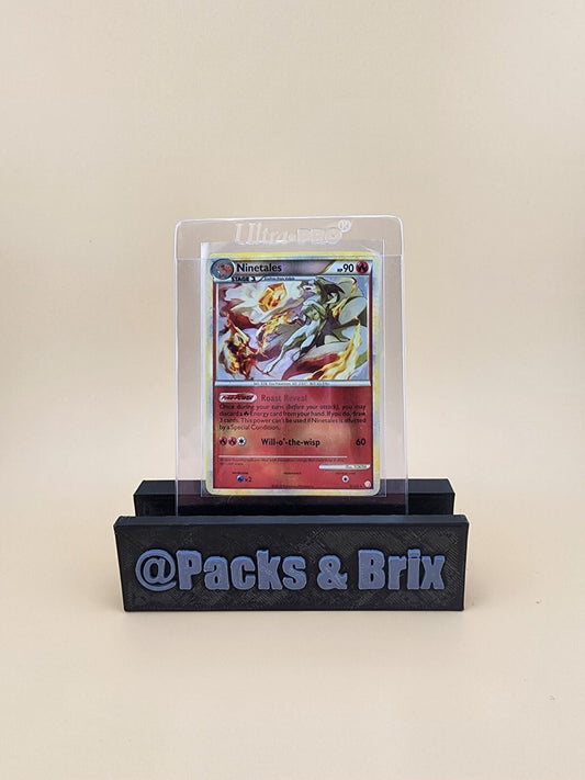 Ninetales 7/123 Heartgold & Soulsilver Holo Moderately Played (MP)