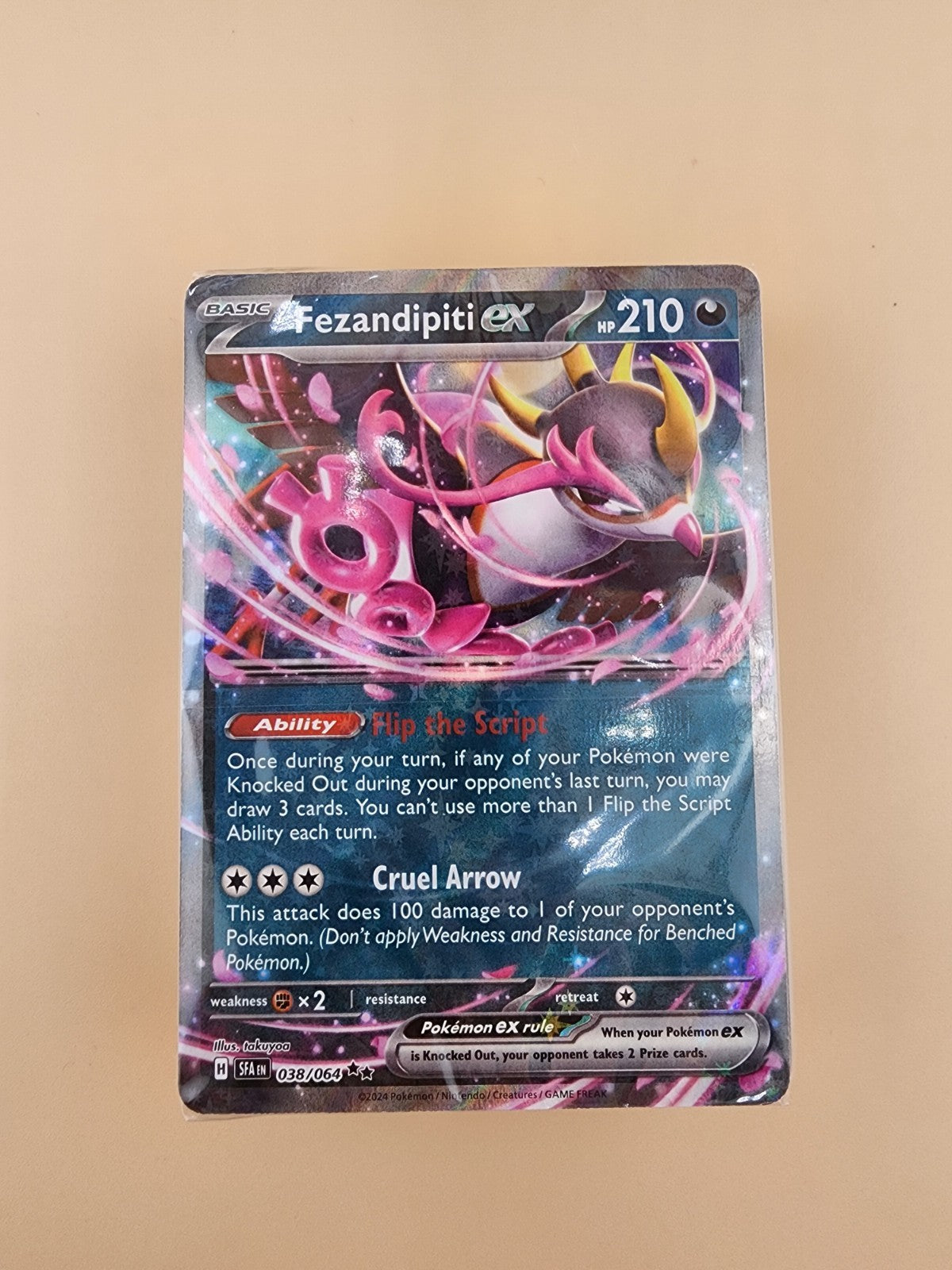 Fezandipiti ex 038/064 Sv: Shrouded Fable Holo Sealed Battle Deck