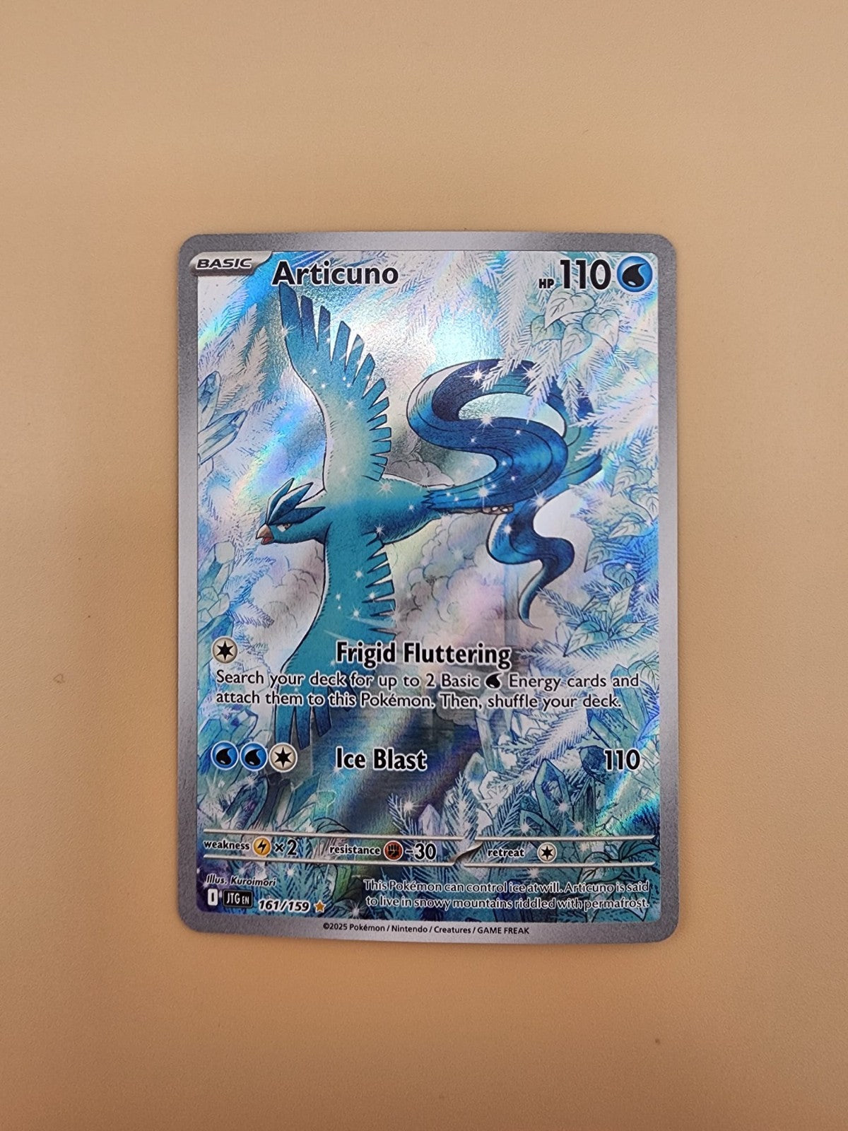 Articuno 161/159 Sv09: Journey Together Holo Near Mint (NM)