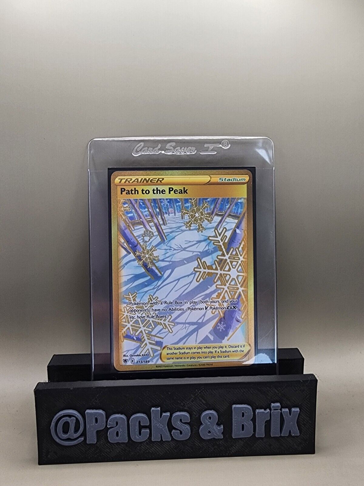 Pokémon TCG Path to the Peak Astral Radiance 213/189 Holo Secret Rare