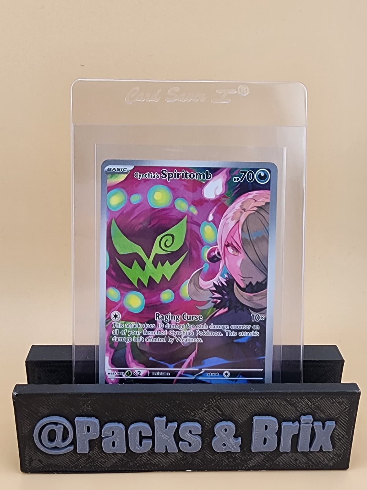 Cynthia's Spiritomb 244/217 Me: Ascended Heroes Holo Near Mint NM