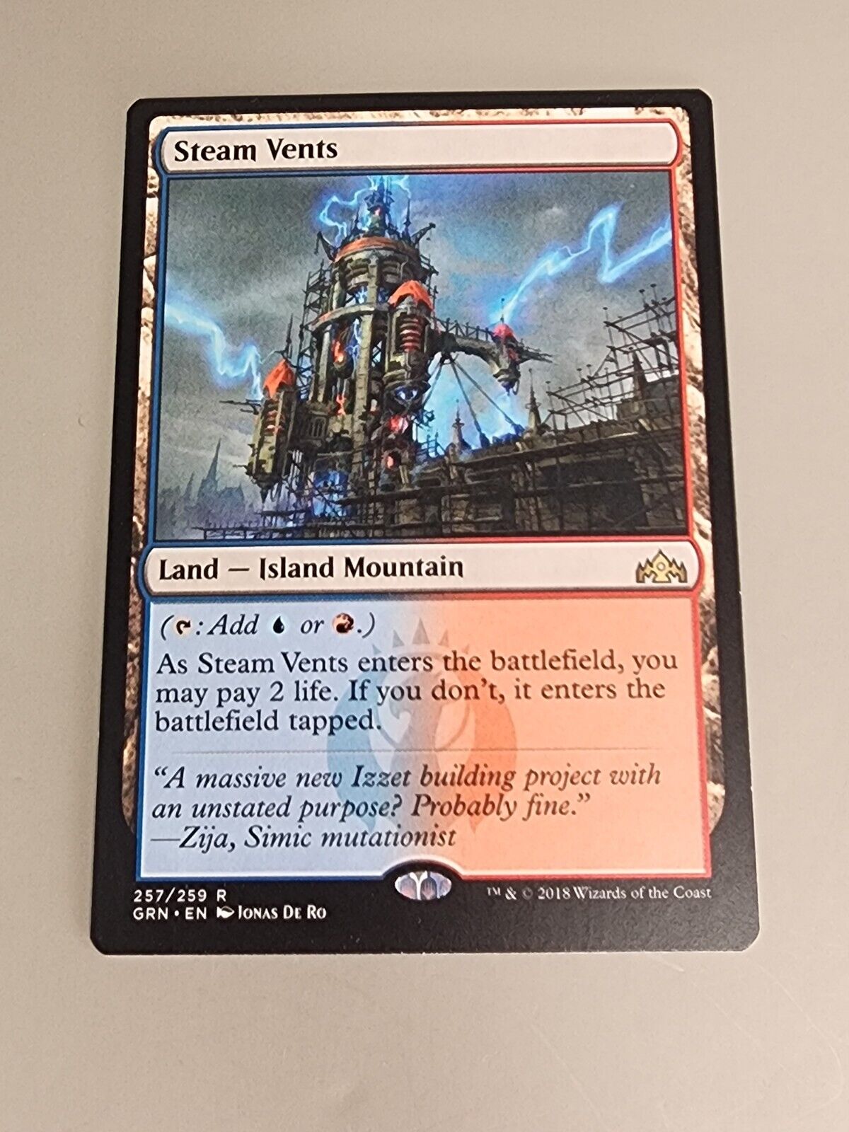 Steam Vents Guilds of Ravnica Regular