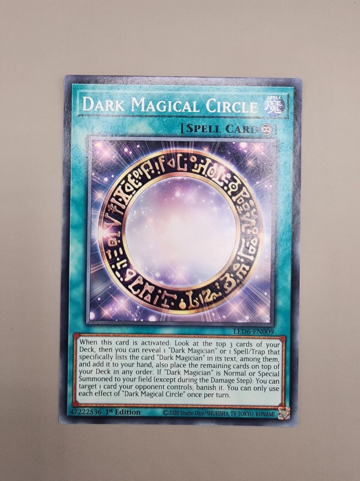 Yu-Gi-Oh! TCG Dark Magical Circle Legendary Duelists: Season 3 LDS3-EN093 1st...