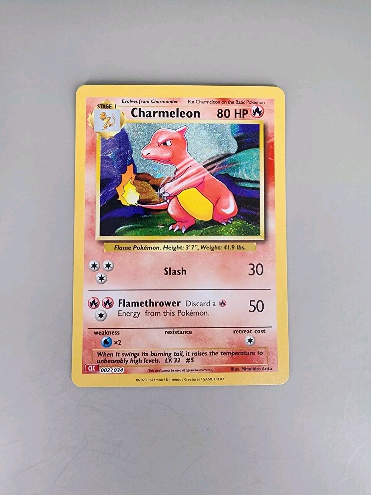 Pokémon TCG Charmeleon Pokemon: Trading Card Game Classic 002/034 Holo...