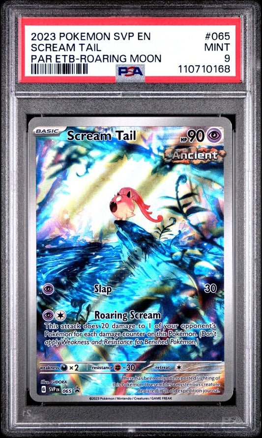 Scream Tail 065 Sv: Scarlet & Violet Promo Cards Holo PSA 9