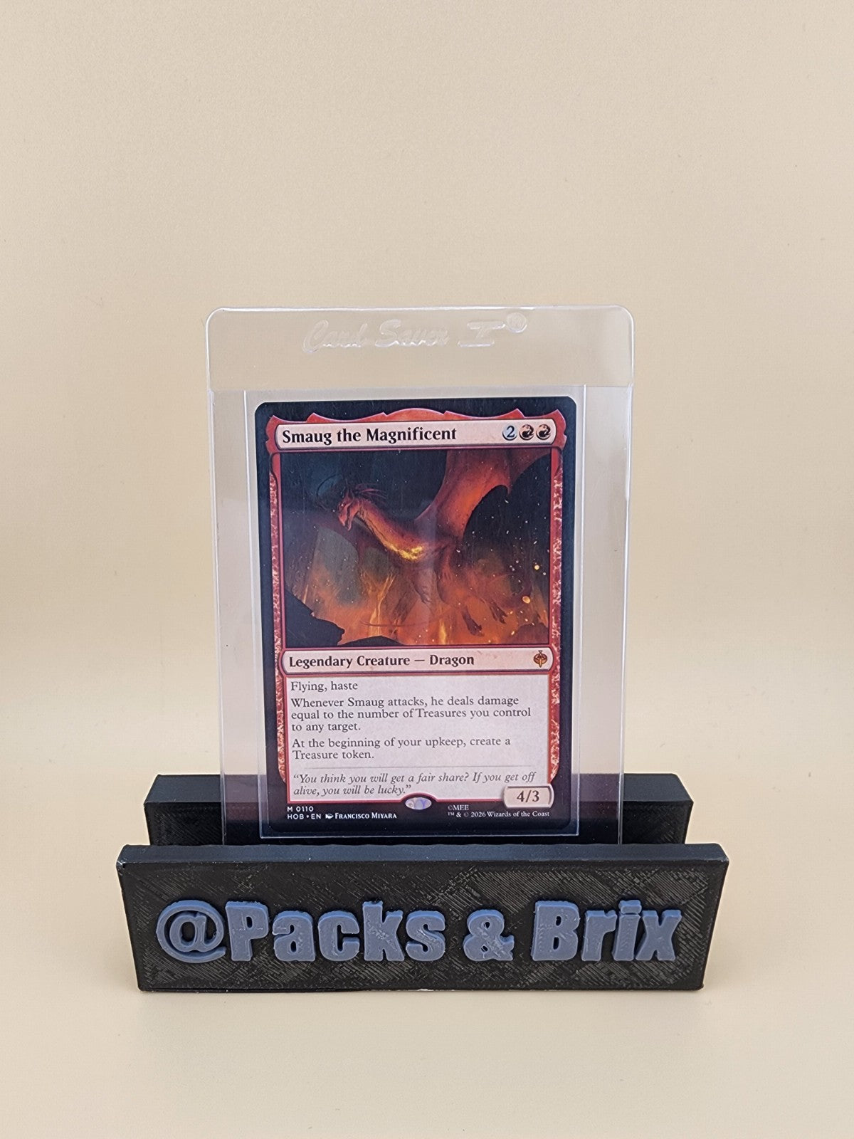 MTG Smaug the Magnificent 110 NM The Hobbit Mythic