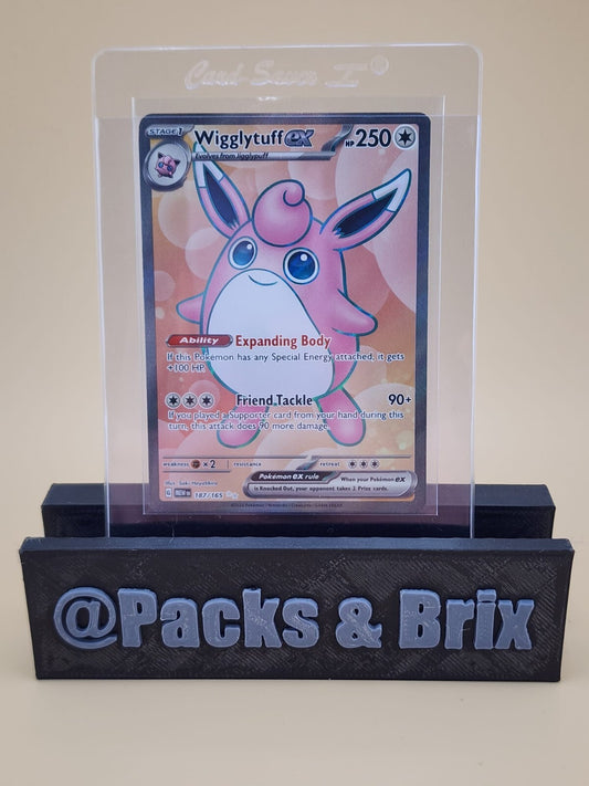 Wigglytuff ex 187/165 Sv: Scarlet & Violet 151 Holo NM ( Near Mint )