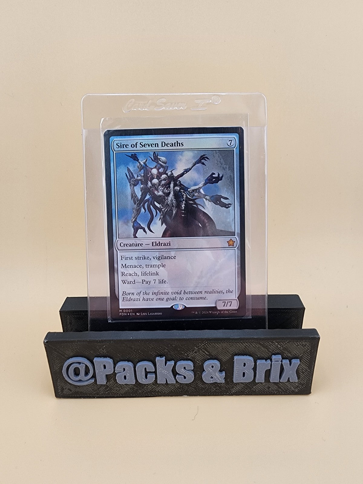 Sire of Seven Deaths Foil [FDN - 1] (NM) 