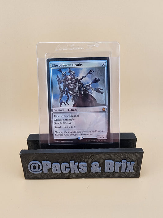 Sire of Seven Deaths Foil [FDN - 1] (NM) 