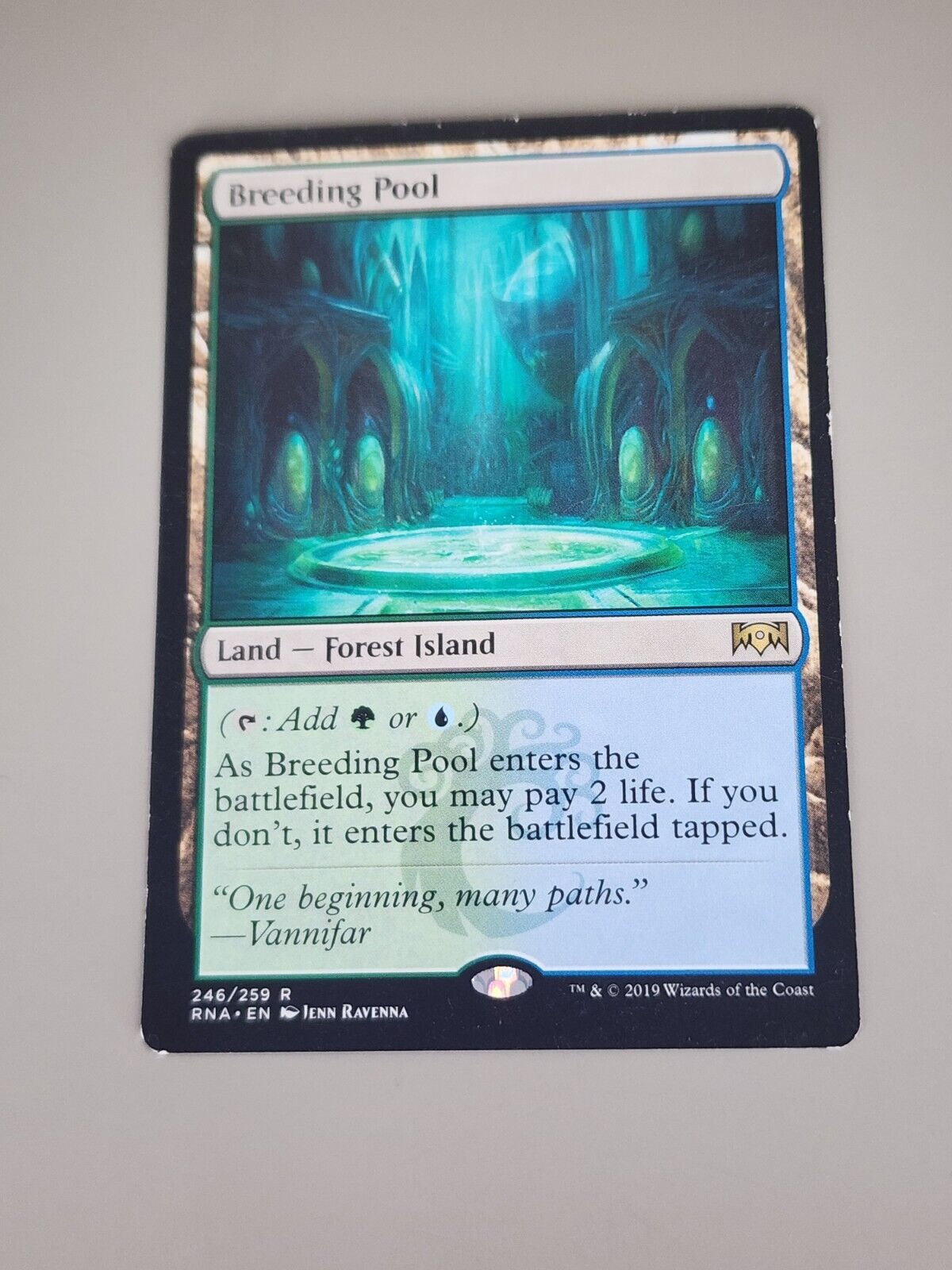 MTG Breeding Pool Ravnica Allegiance 246/259 Regular Rare