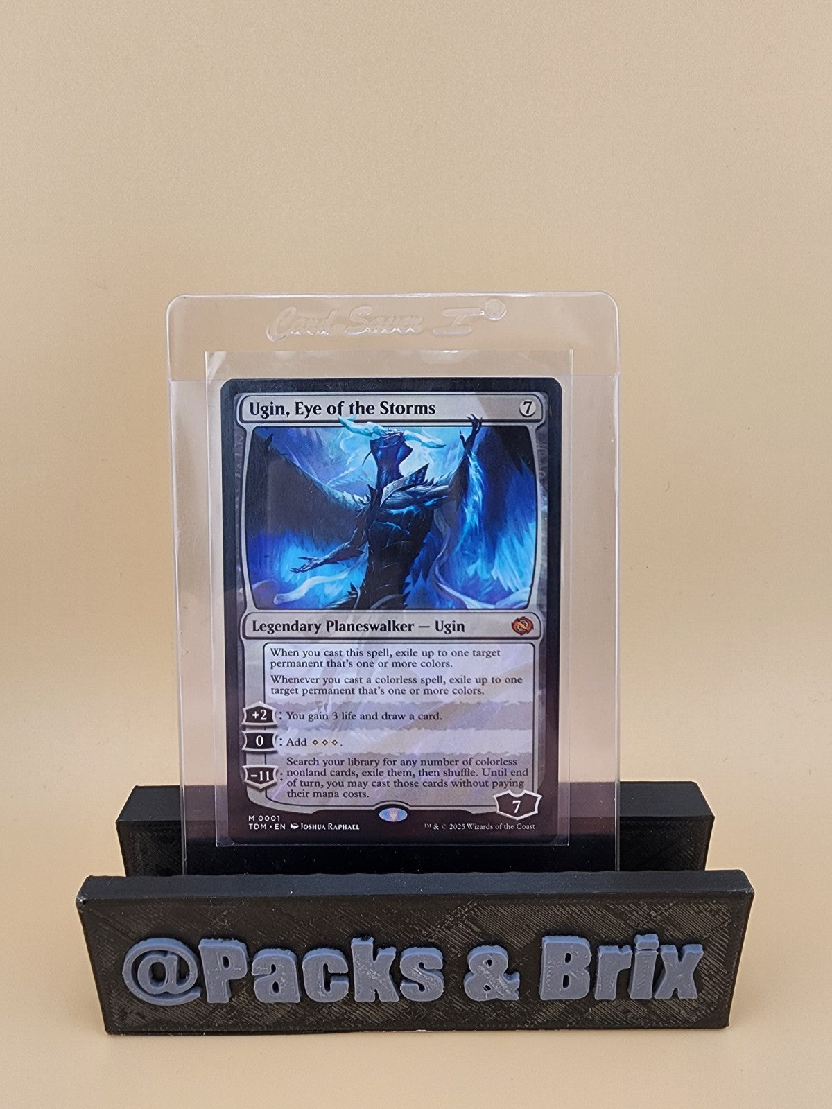 Ugin, Eye of the Storms TDM Mythic Colorless English M 0001 NM