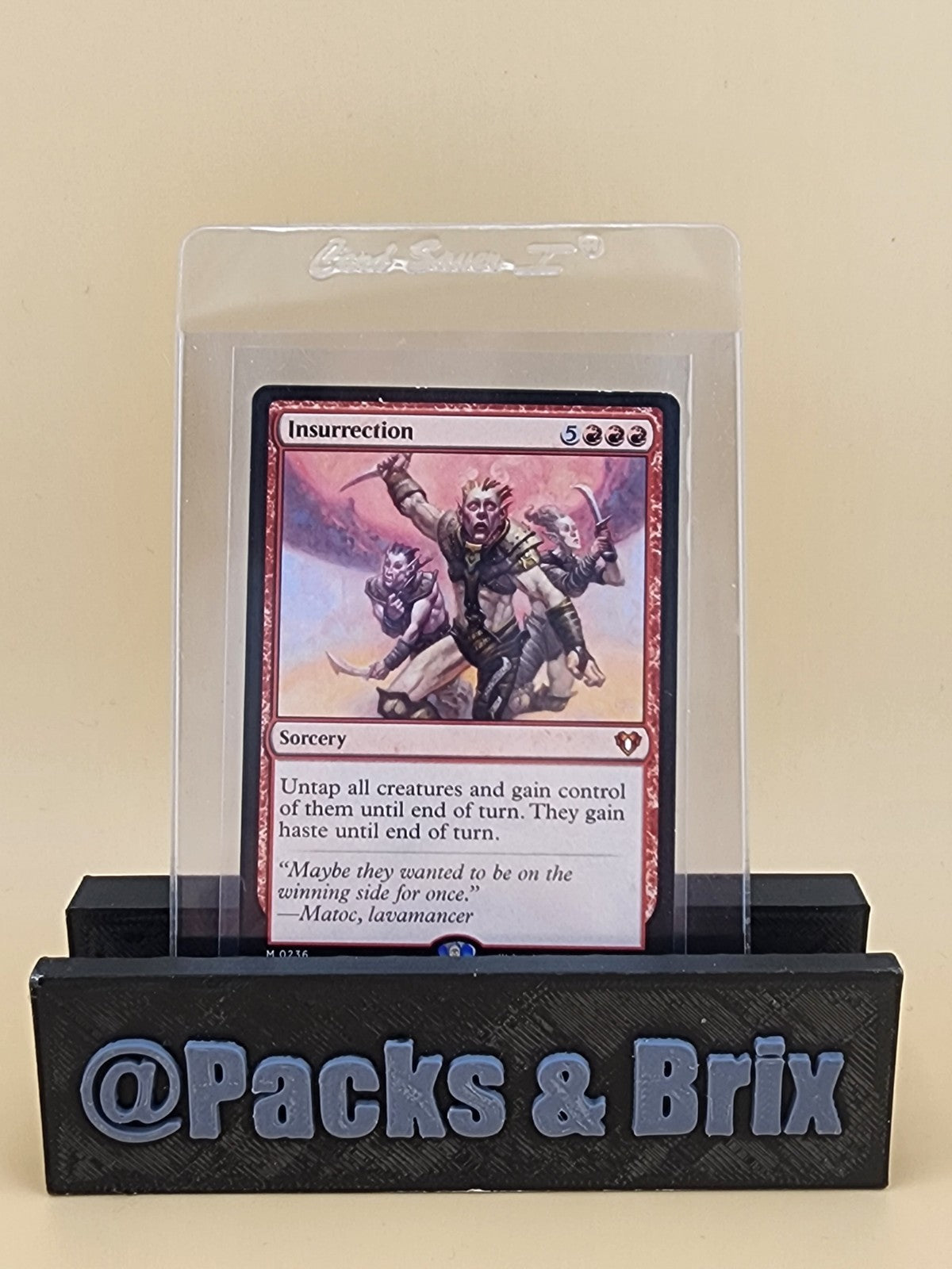 Insurrection Commander Masters Regular Near Mint (NM)
