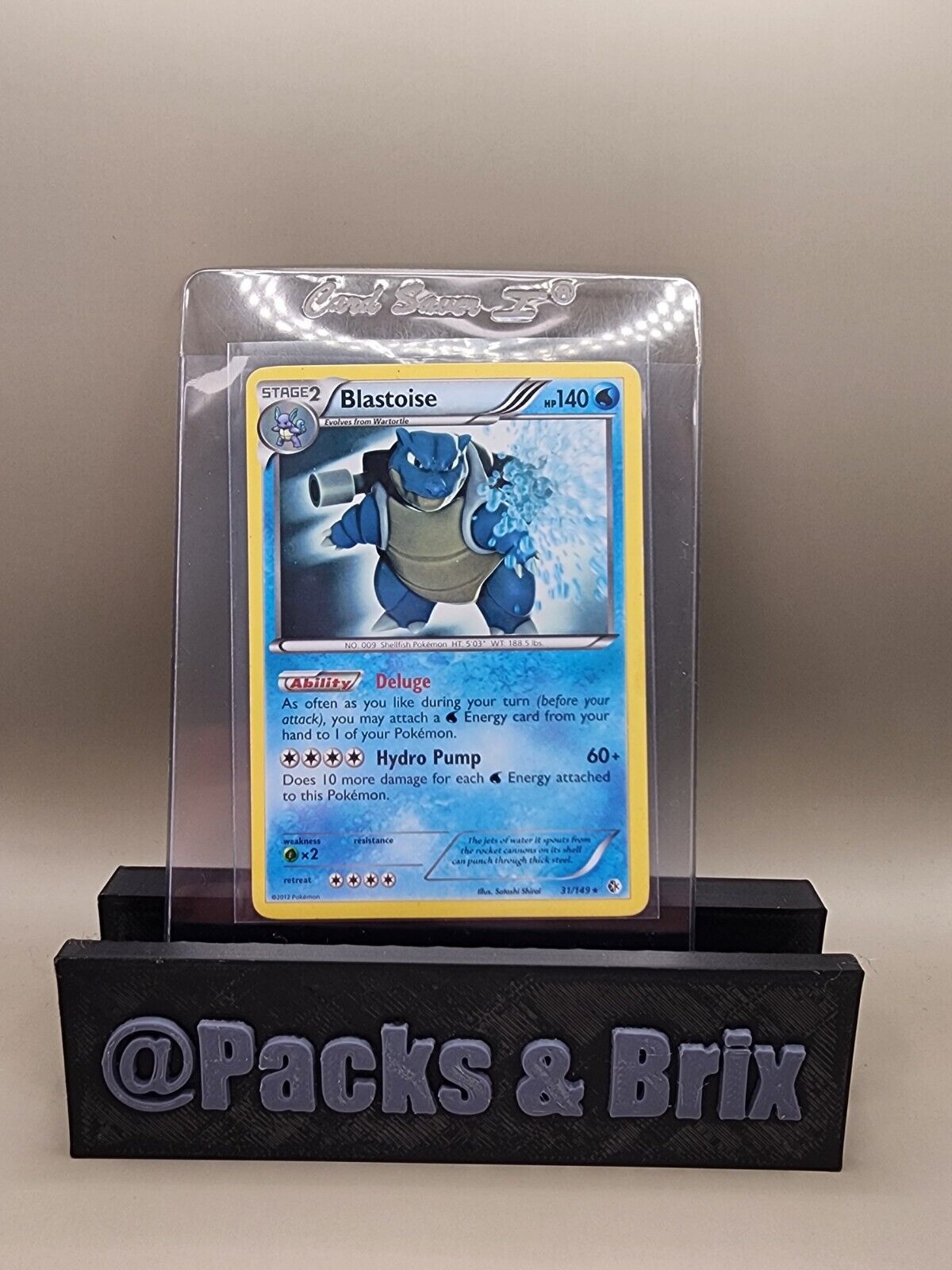 Pokémon TCG Blastoise Theme Deck Exclusives 31/149 LP