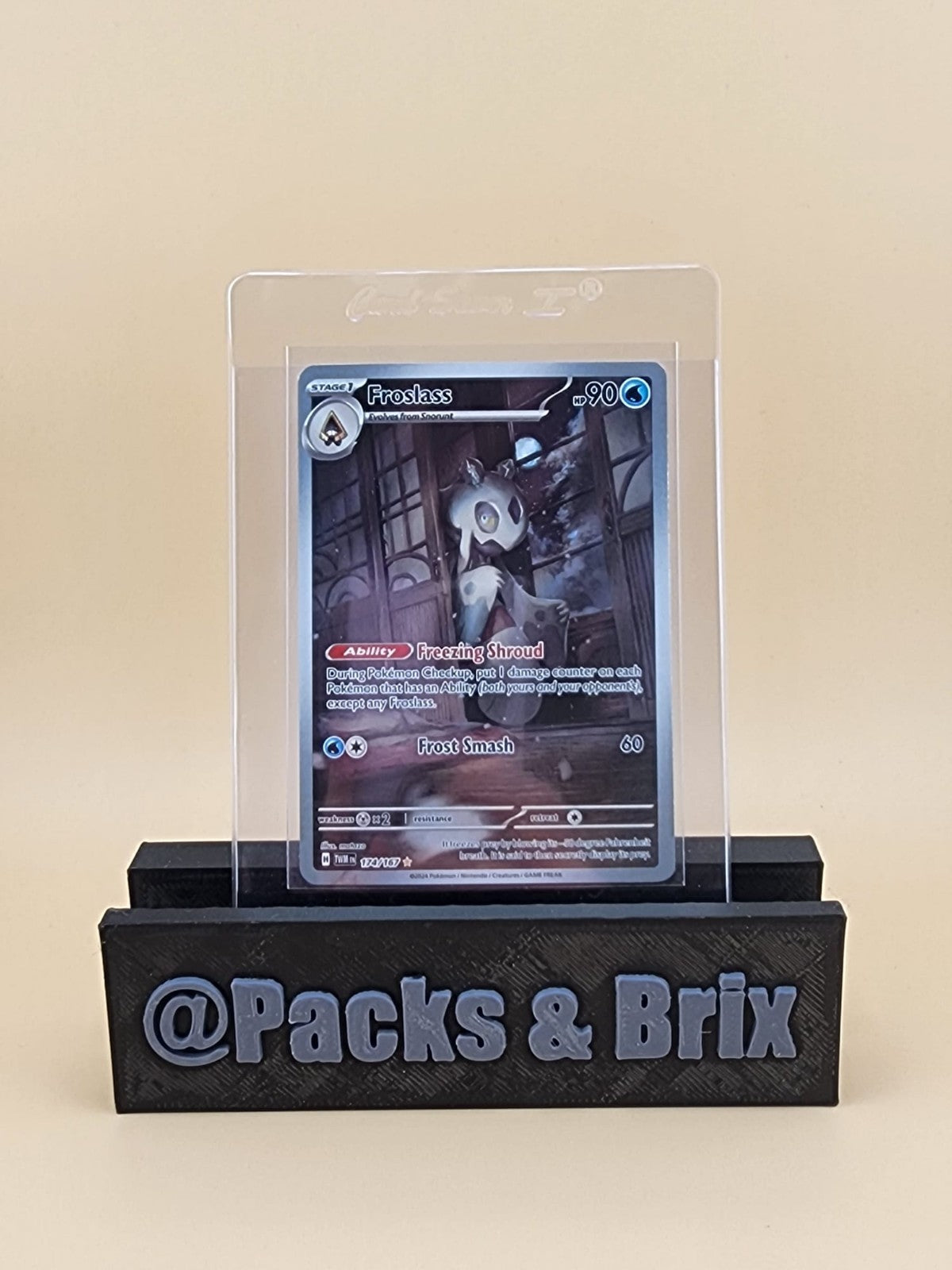 Froslass 174/167 Sv06: Twilight Masquerade Holo Near Mint (NM)