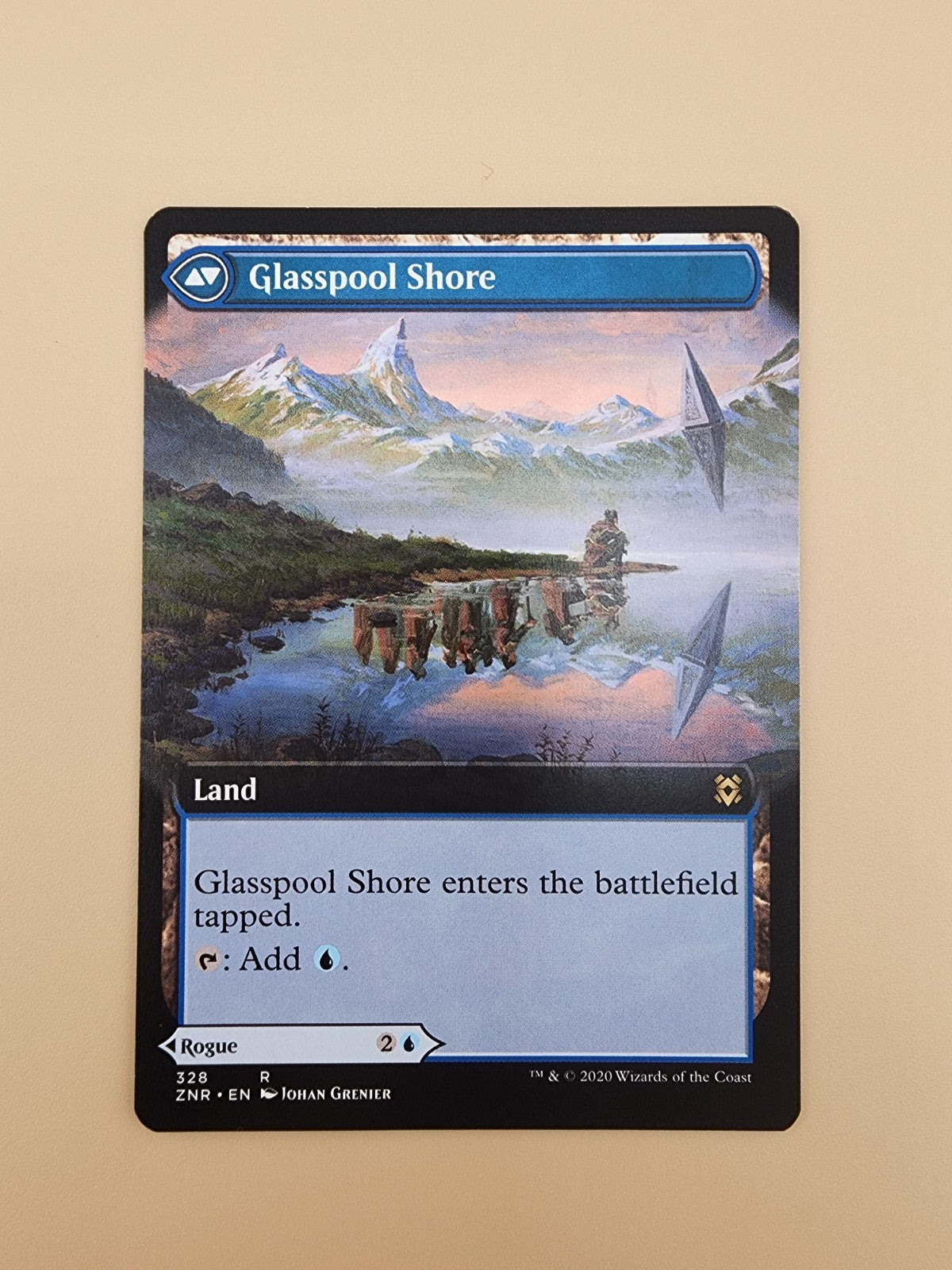 Glasspool Mimic (Extended Art) Zendikar Rising Foil NM