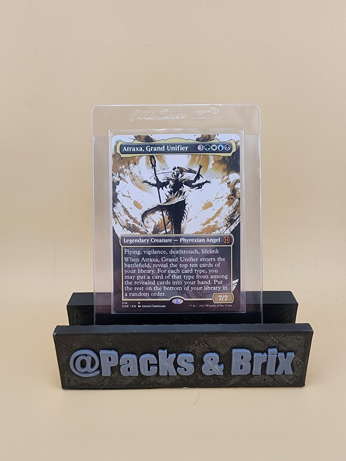 Phyrexia: All Will Be One #316 Atraxa, Grand Unifier (Showcase) NM Non-Foil