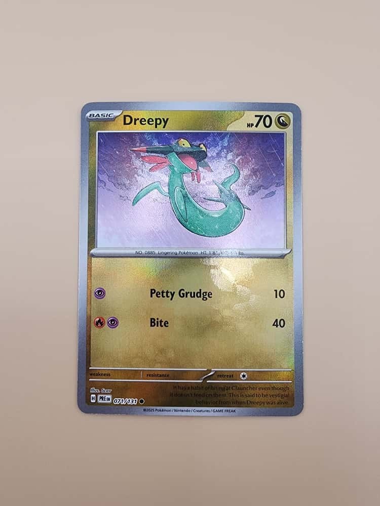 Dreepy 071/131 Prismatic Evolutions Reverse Holo Near Mint (NM)