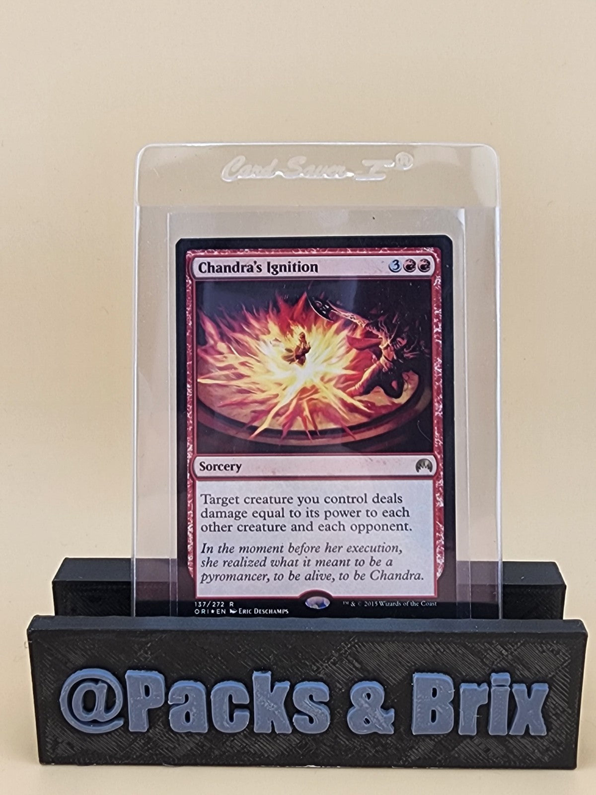 Chandra's Ignition Magic Origins Foil