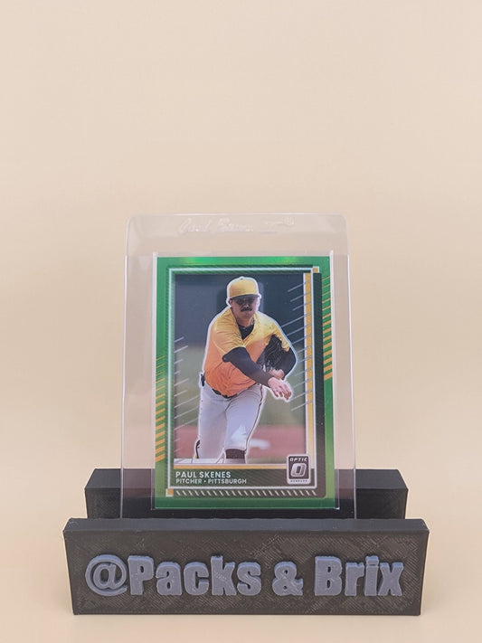 2025 Panini Donruss #29 Paul Skenes OPTIC BLACK CIRCLES PRIZM SP Color Match