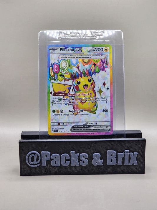 Pikachu ex 219/191 Sv08: Surging Sparks Holo