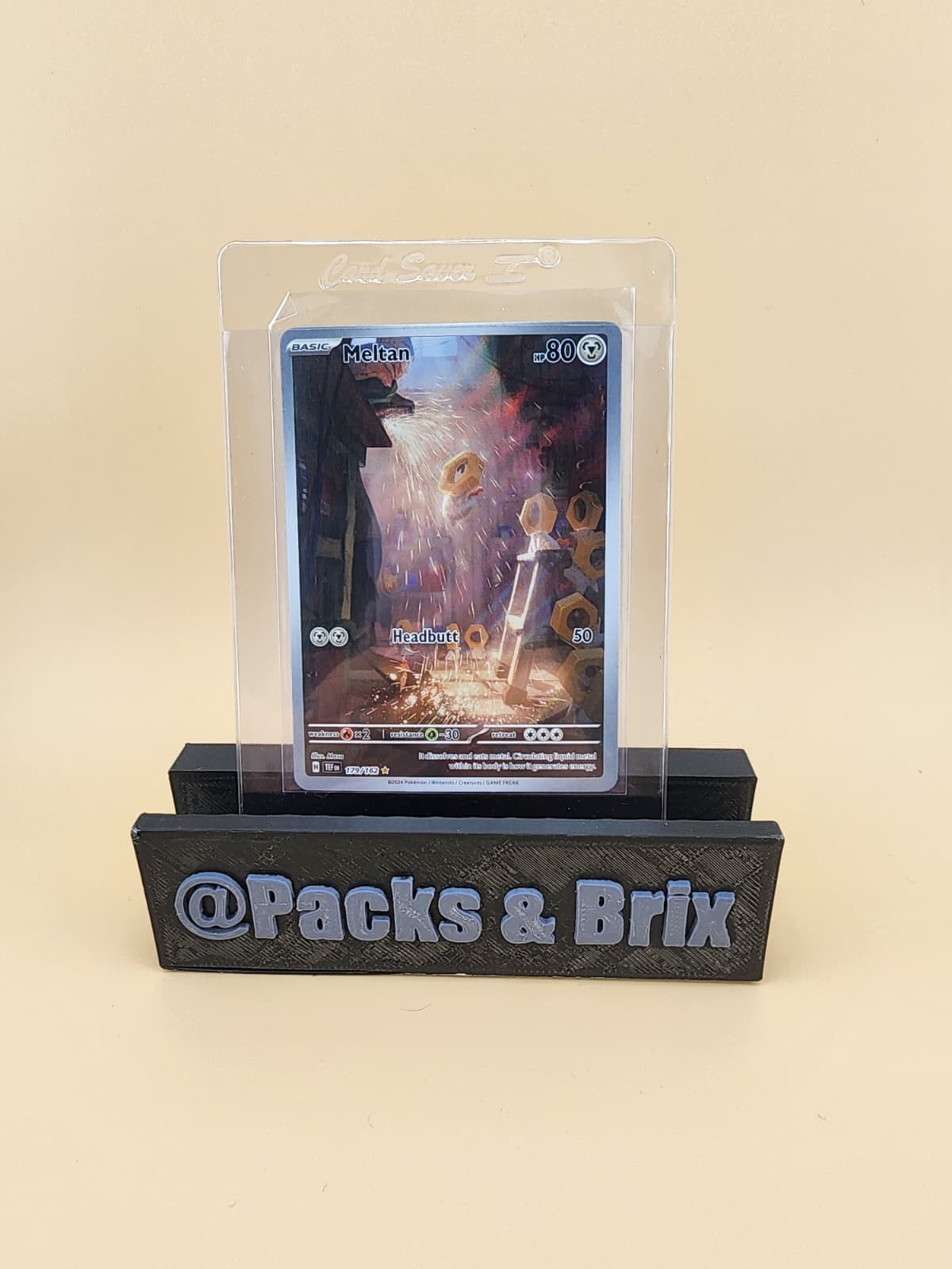 Meltan 179/162 SV05: Temporal Forces Holo Near Mint (NM)