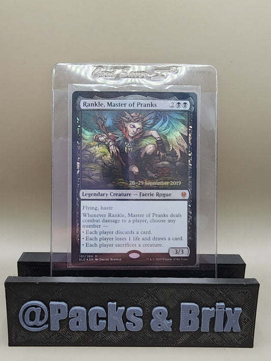 MTG Rankle, Master of Pranks Throne of Eldraine 101/269 Foil Promo NM