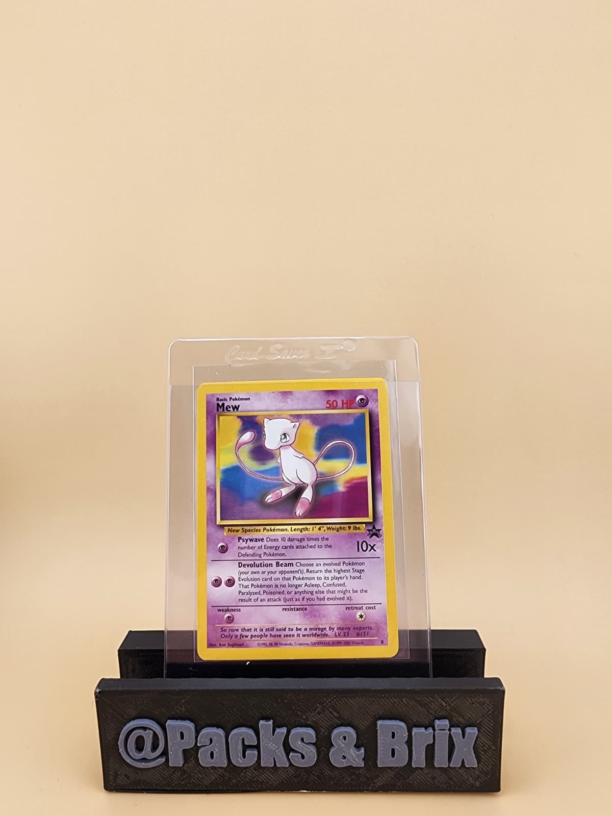 Mew - 8 Wotc Promo Regular Lightly PLayed (LP)