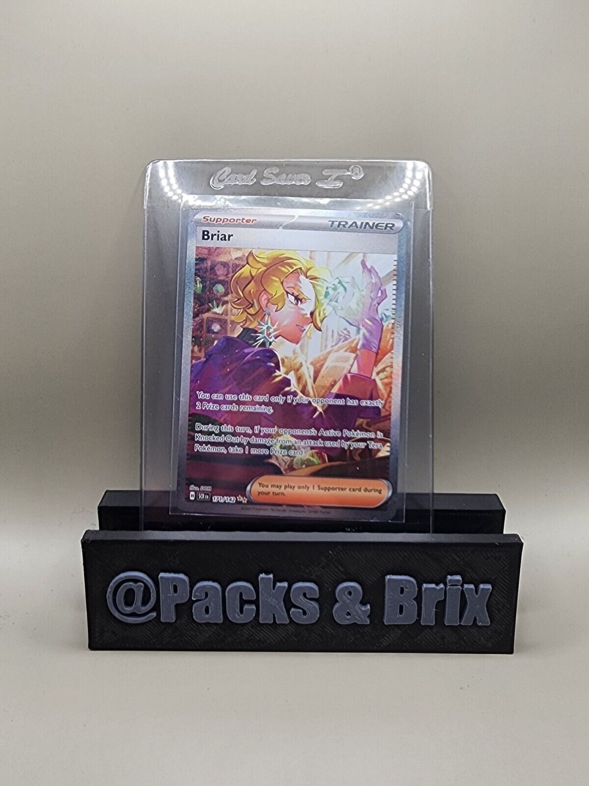 Briar 171/142 Sv07: Stellar Crown Holo NM Pokémon TCG