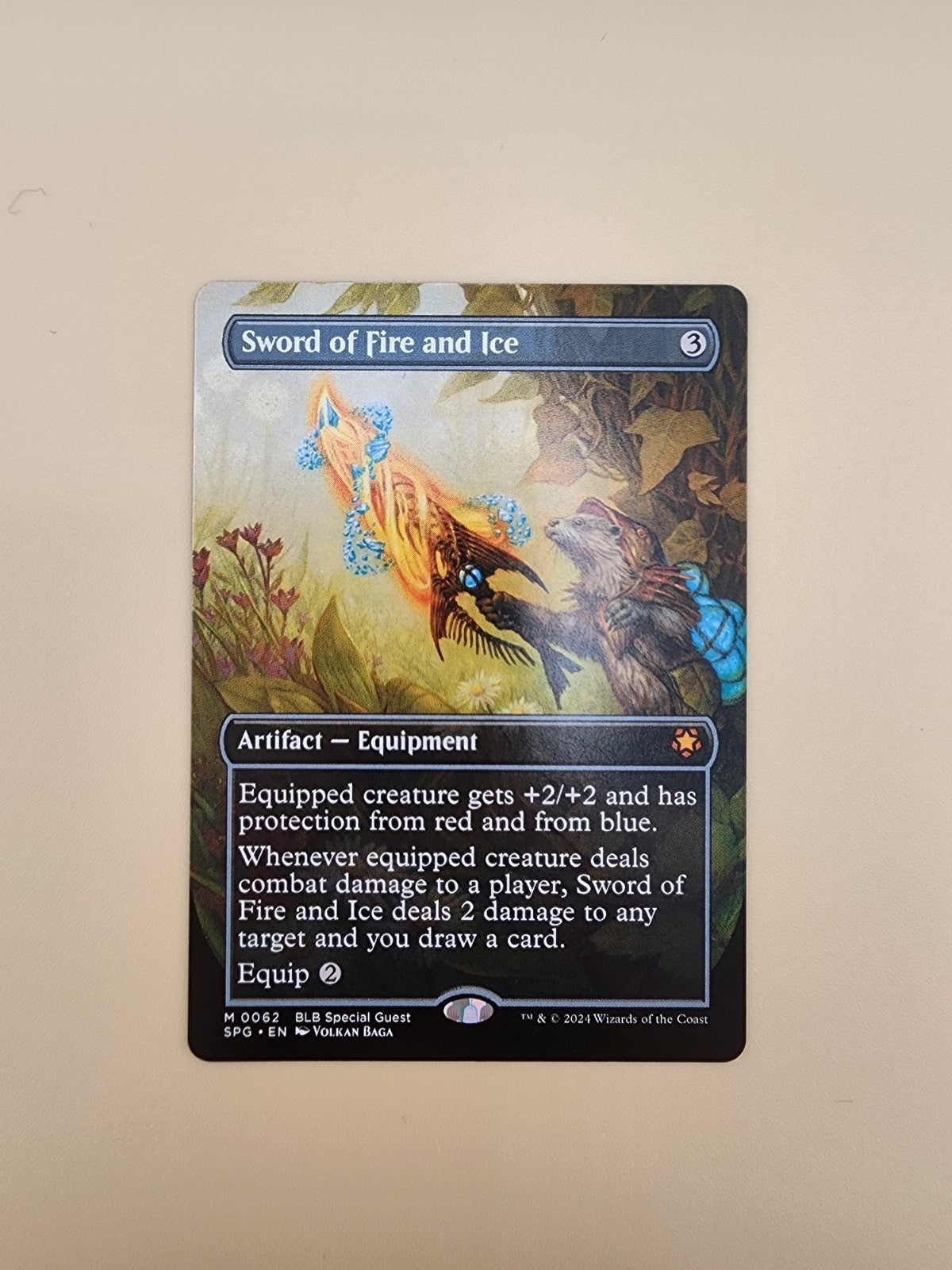 Magic the Gathering: Sword of Fire and Ice 0062 BLB SPG [Special Guest]