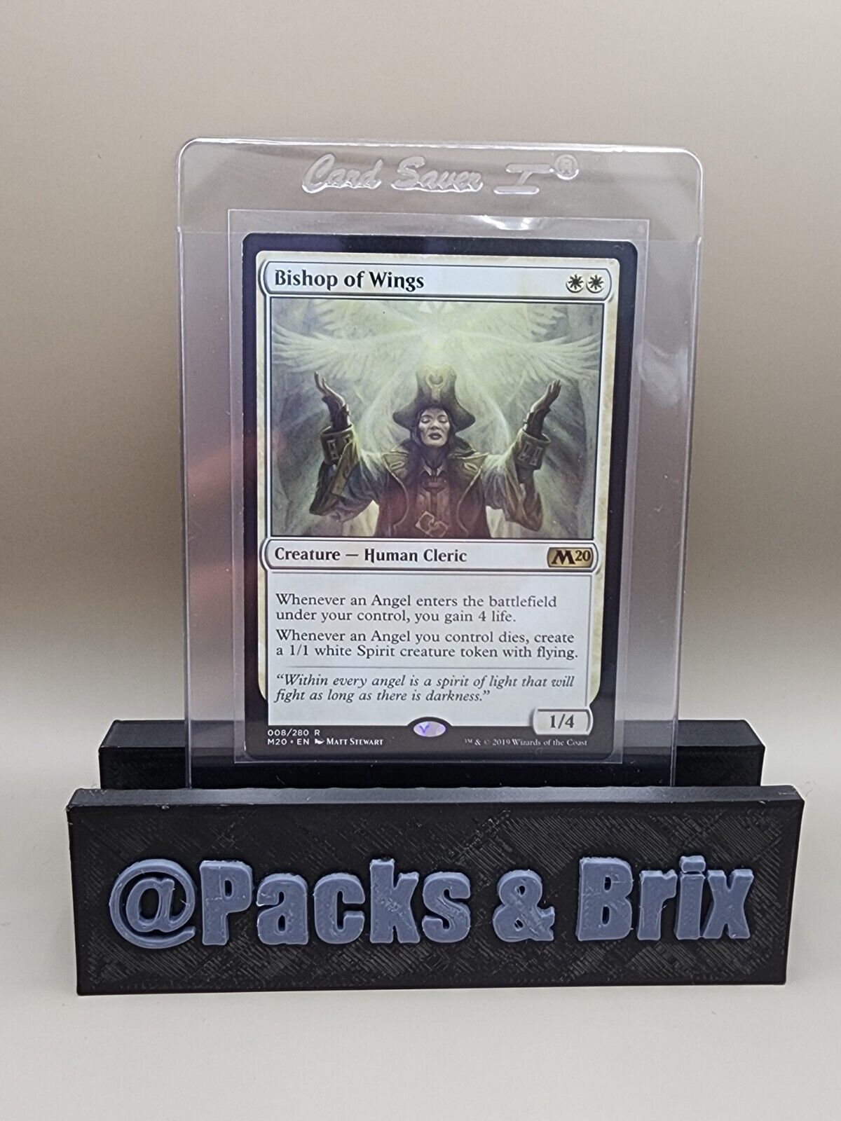 MTG Bishop of Wings Core Set 2020 008/280 Regular Rare