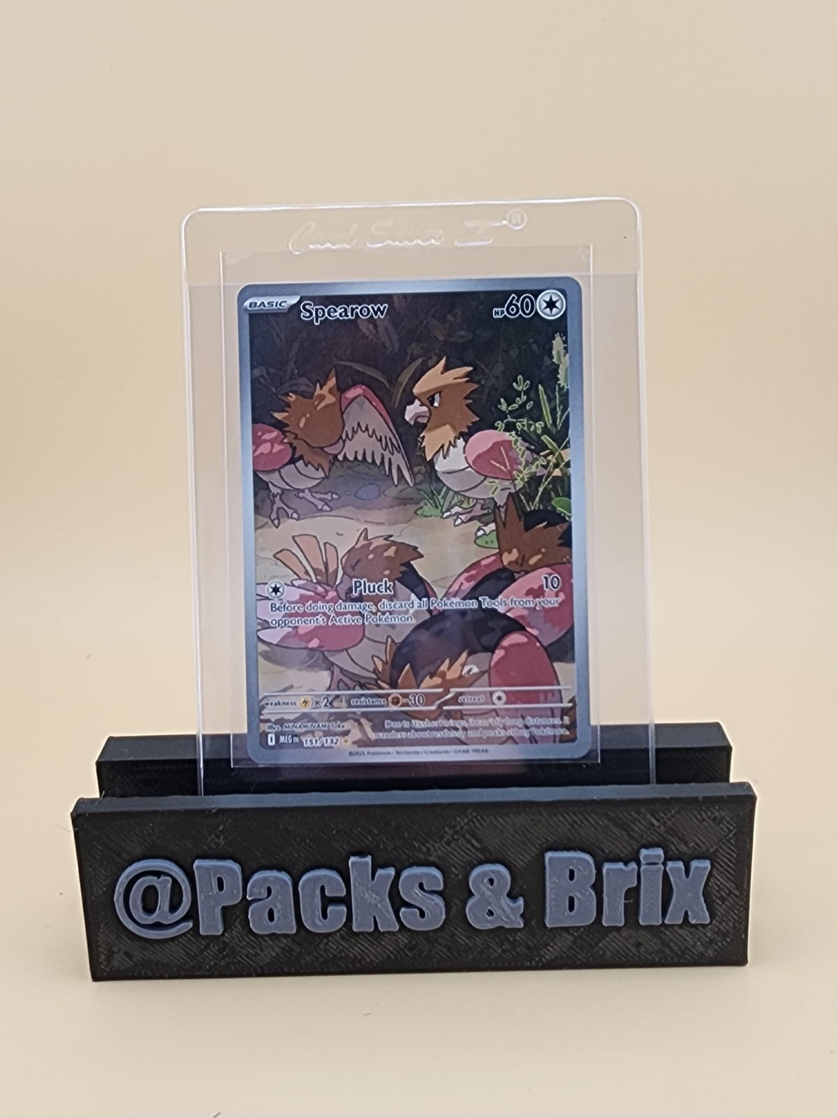 Spearow 151/132 Me01: Mega Evolution Holo Near Mint (NM)