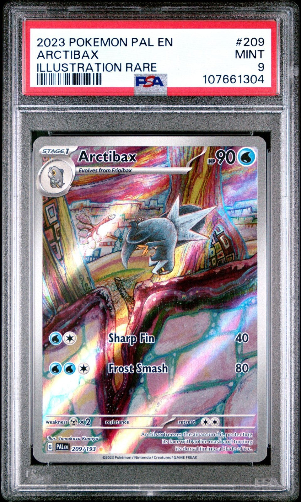 Arctibax 209/193 Sv02: Paldea Evolved Holo PSA 9