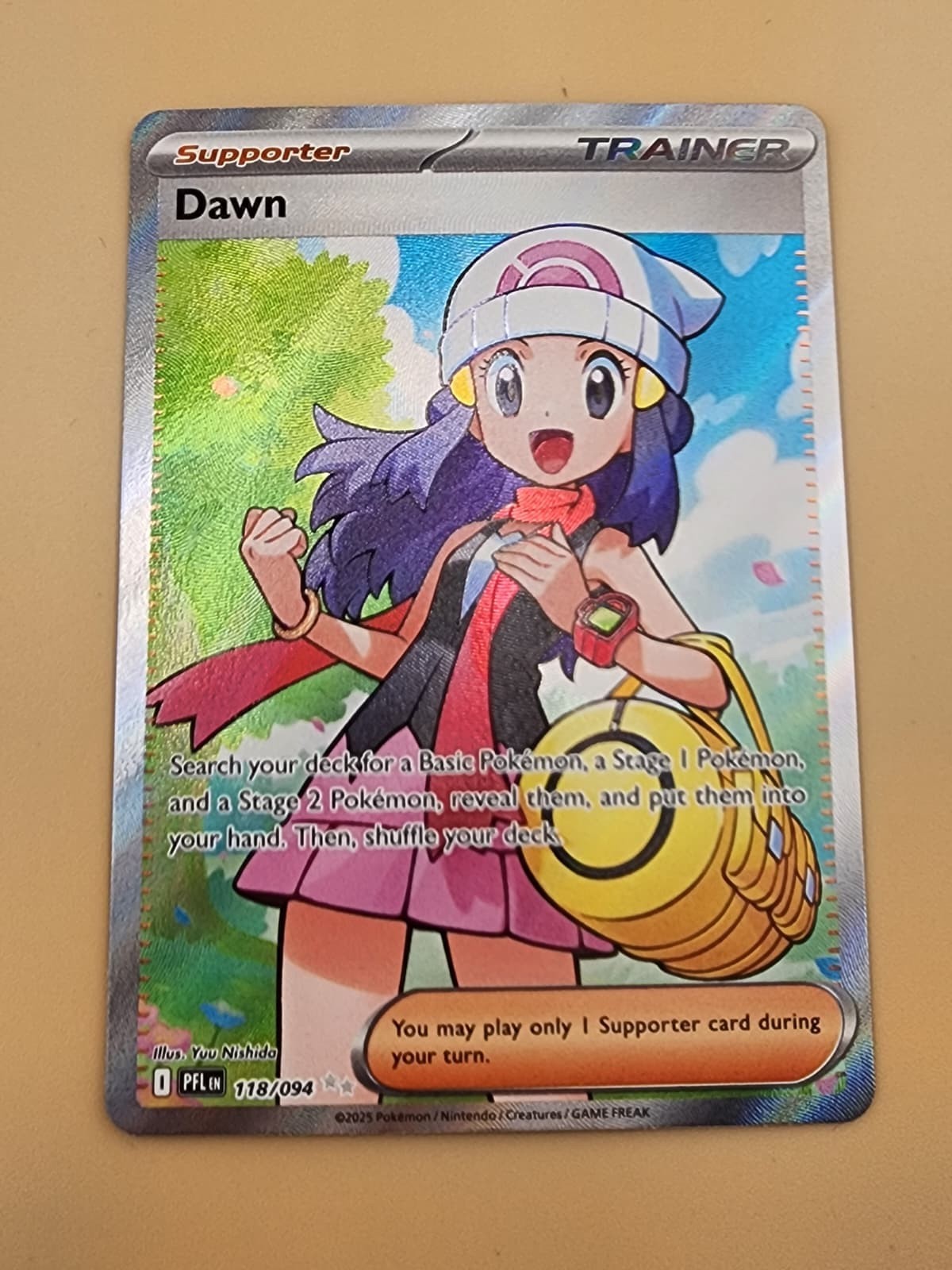 Dawn - 118/094 ME02: Phantasmal Flames (PFL) 118/094 Ultra Rare NM Near Mint