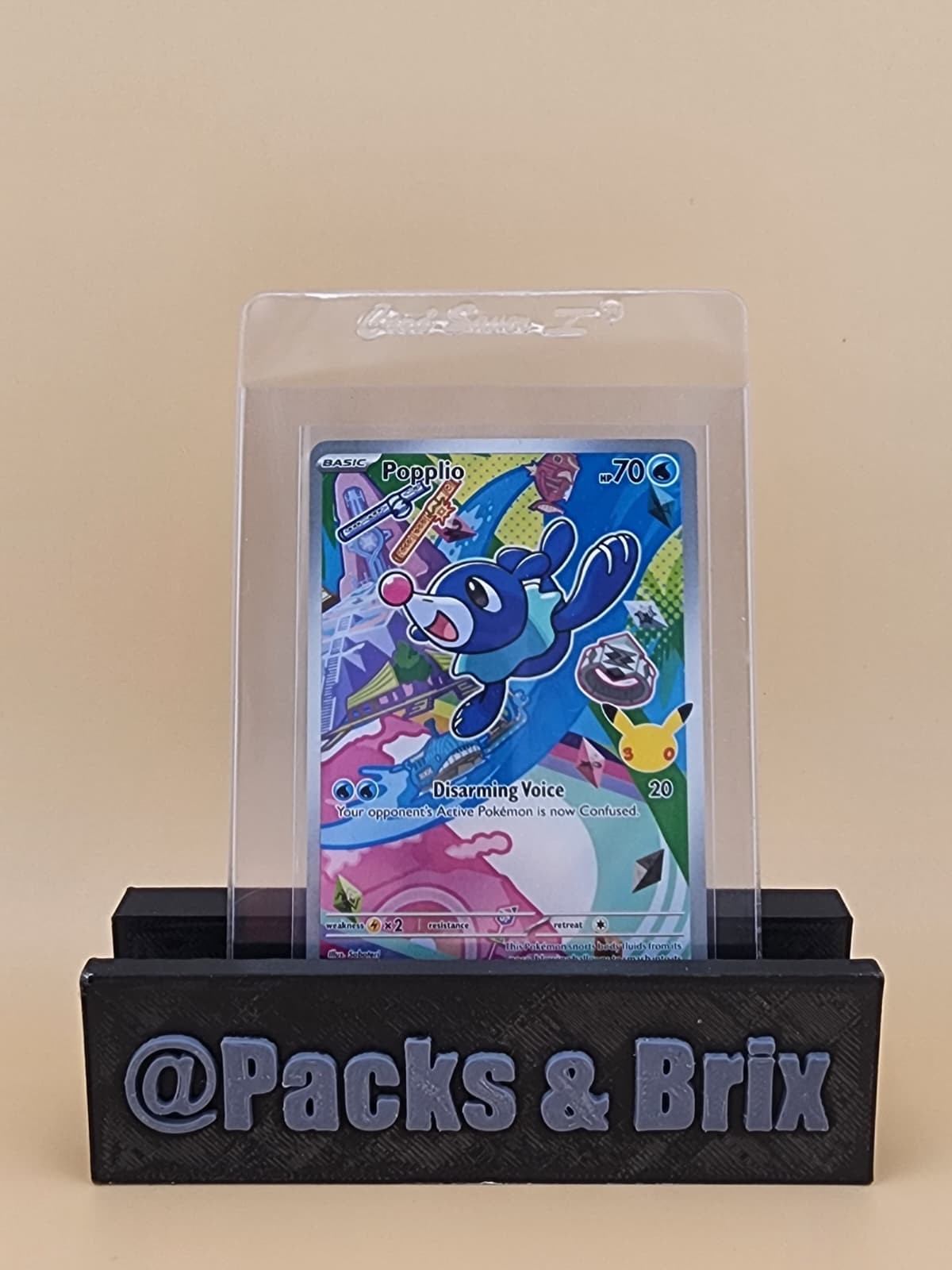 Popplio 045 Me: Mega Evolution Promo Holo Near Mint NM)