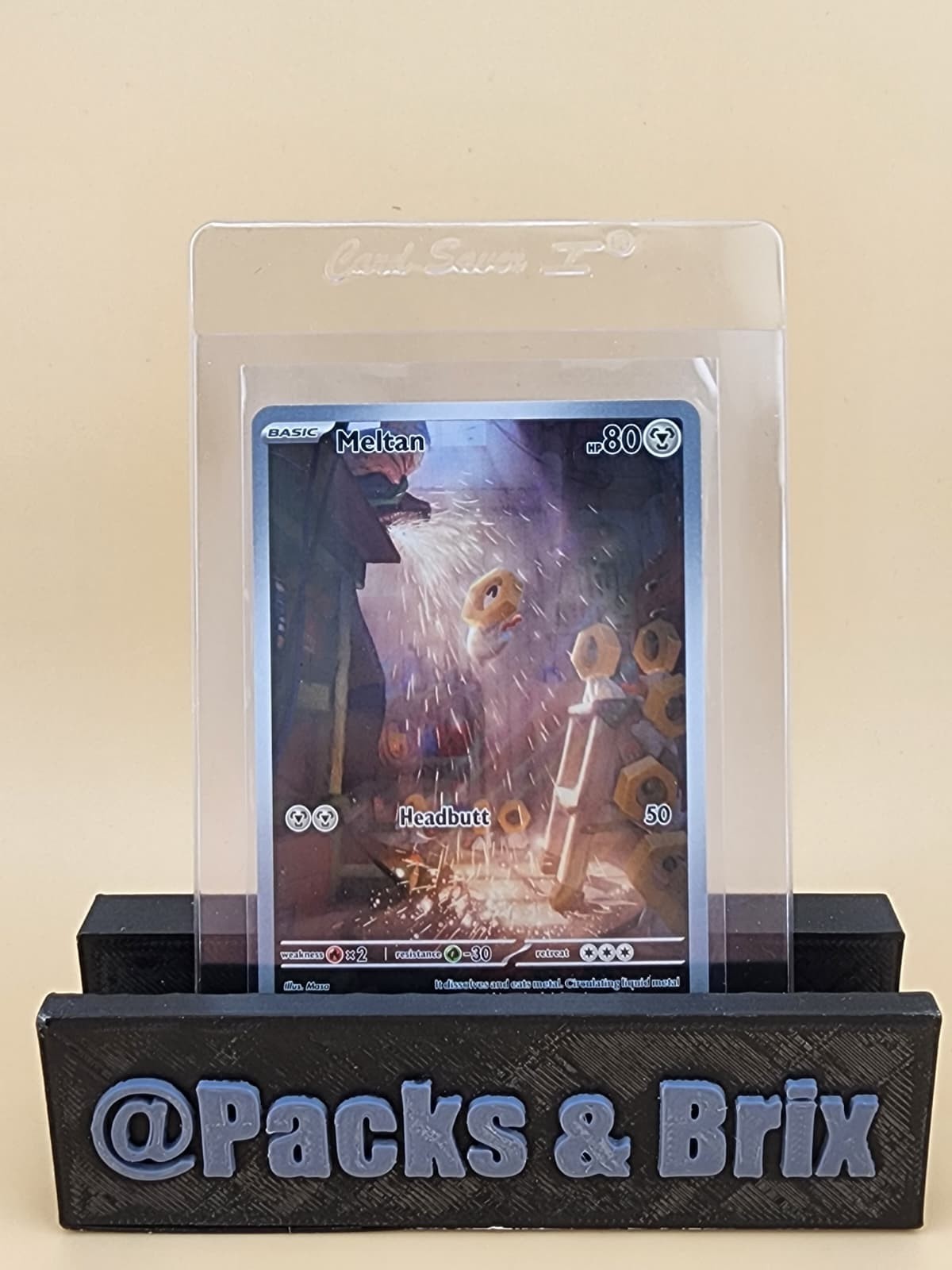 Meltan 179/162 SV05: Temporal Forces Holo Near Mint NM