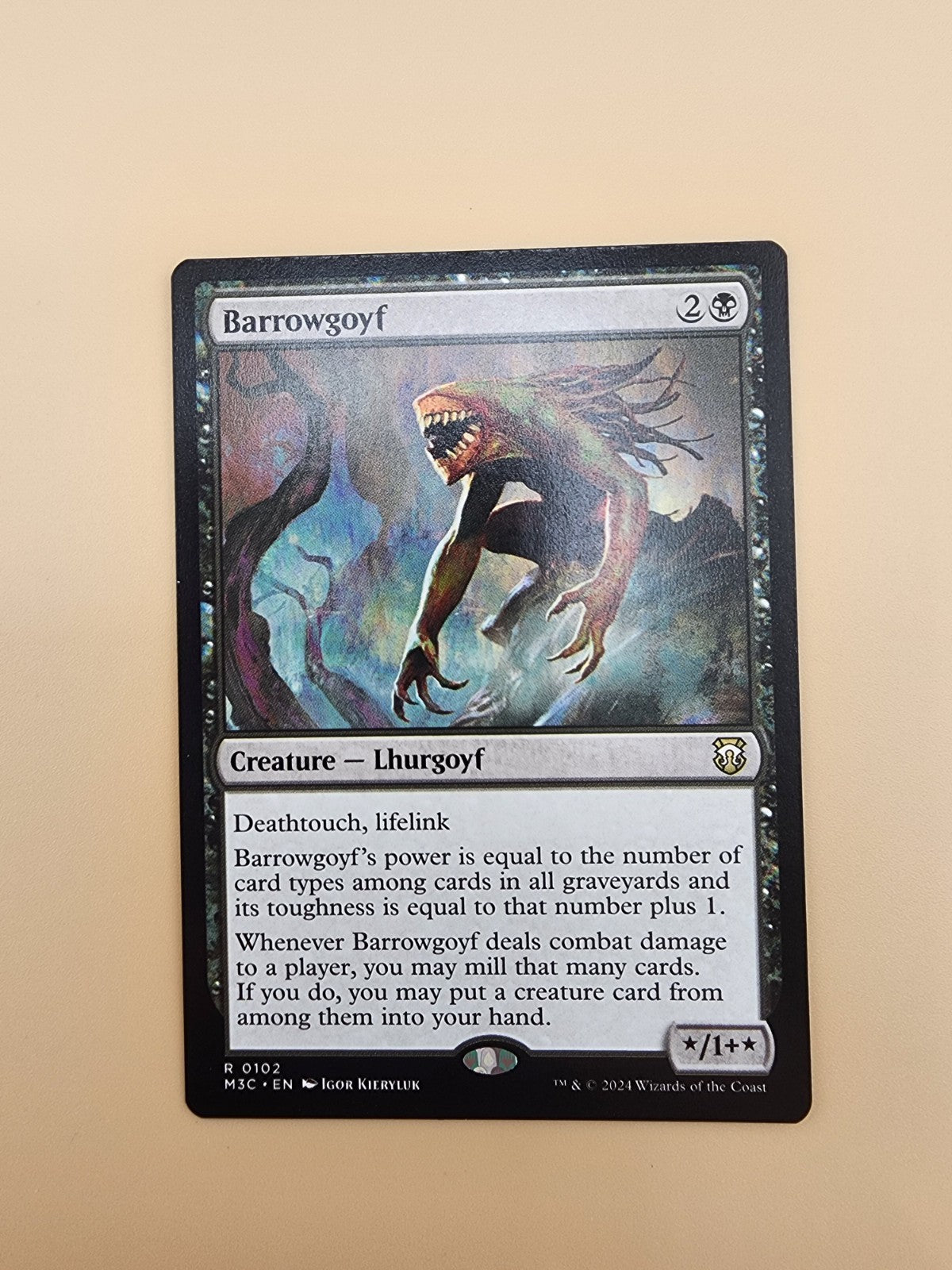 Barrowgoyf - Commander: Modern Horizons 3 - 102 Regular Rare MTG NM