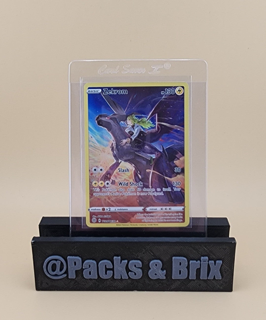 Zekrom TG05/TG30 Swsh09: Brilliant Stars Trainer Gallery Holo